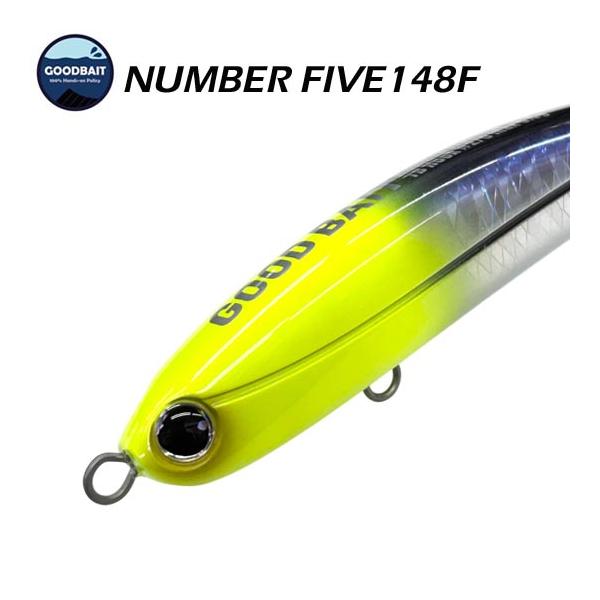 グッドベイト　ナンバーファイブ148F　カラー：スイッチチャート