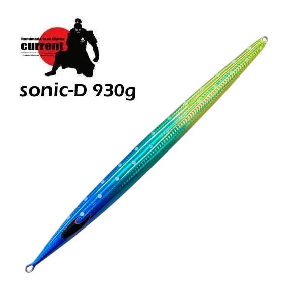 【新島キンメ・アブラボウズに】カレントジグ　ソニックD930ｇ　カラー：LTDブルードットグロー