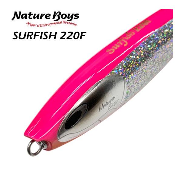 ネイチャーボーイズ サーフィッシュ220F カラー：ピンクバックオレンジ