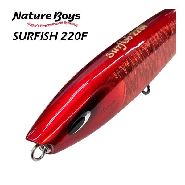 ネイチャーボーイズ　サーフィッシュ220F　カラー：レッドウェーブ