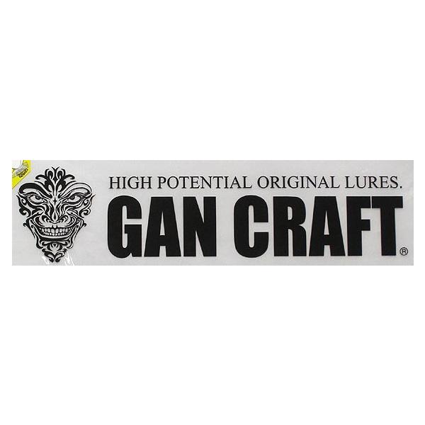 ガンクラフト オリジナルトランスファーステッカーGAN CRAFT オリジナル ステッカー転写式サイズS(149×40ｍｍ)M(210×52ｍｍ)L(320×79ｍｍ)