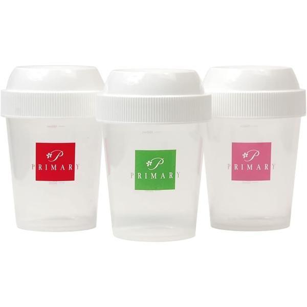 【商品名】プライマリープロテインシェーカー 150ml（グリーン　ピンク　レッド）【商品内容】●無害・安全な素材で製造されていますので、安心してご使用いただけます●コンパクトで可愛らしく持ち運びに便利です。50ml単位の目盛りが見やすく付い...