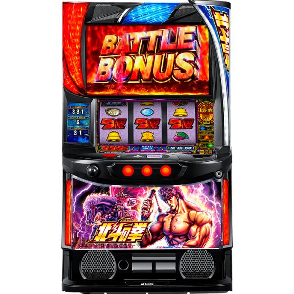 パチスロ実機 北斗の拳 スマスロユニット付 ps-spark_tay99875