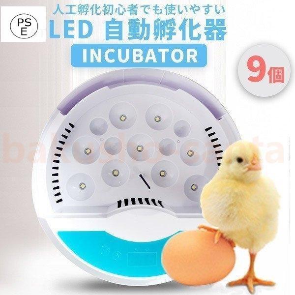 自動孵卵器 インキュベーター 入卵個 鳥類専用孵卵器 検卵ライト内蔵 孵化器 鶏卵 アヒル うずら 子供教育用 自動温度制御 湿度保持