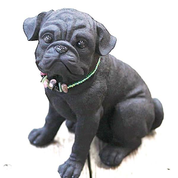 たまらなくかわいい犬の置物 パグ ぶさかわ お座り 液状備長炭コーティング インテリア 置物 かわいい プレゼント あずき ノノ あんず 癒し 029 16j 虹八 Kohya 通販 Yahoo ショッピング