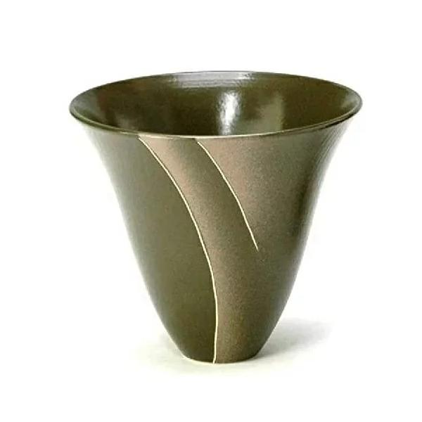 四日市焼花器大平窯作池坊 四日市焼花器大平窯作池坊