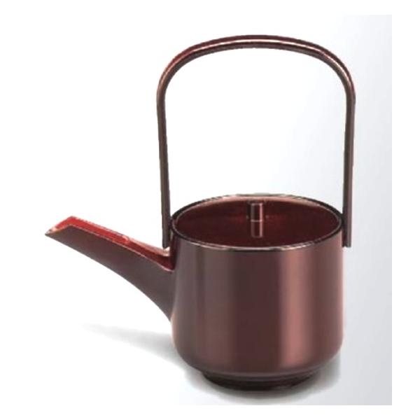 越前漆器　溜　縦型銚子　ABS樹脂/漆塗　15.0×8.5×17cm＜越前漆器　正月　迎春　お祝い＞
