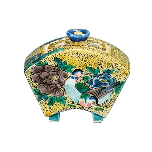 九谷焼　吉田屋風花詰　香炉 DSC_0012_0568969b-7537-4b2b-