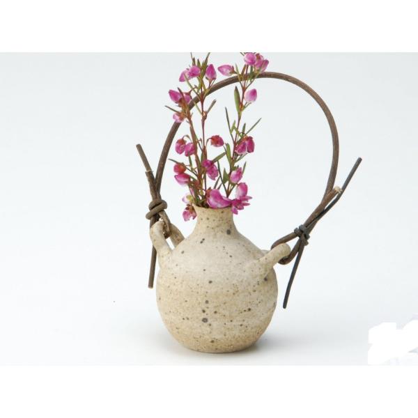 信楽焼耳付き　花入　壷 耳付一輪（花入）【信楽焼】 : 虹八 kohya - 通販 - Yahoo!ショッピング