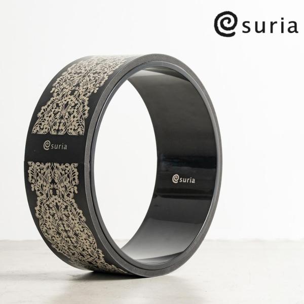 suria スリア ヨガホイール su-g094 ピラティス おしゃれ かわいい ストレッチ ヨガ ホイール マッサージ 姿勢改善 バランス ヨガポーズ ダイエット