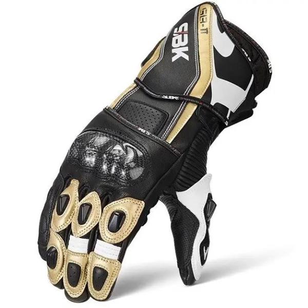 並行輸入品】 SBK 用カーボン保護手袋 延長グローブ レーシング