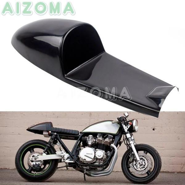 並行輸入品 汎用 カフェレーサー-ヤマハ スズキ ホンダ bmw カワサキ v-twin rd xs sr gt kz cb xjr用 レトロ カスタムパンベース ハイバックシート