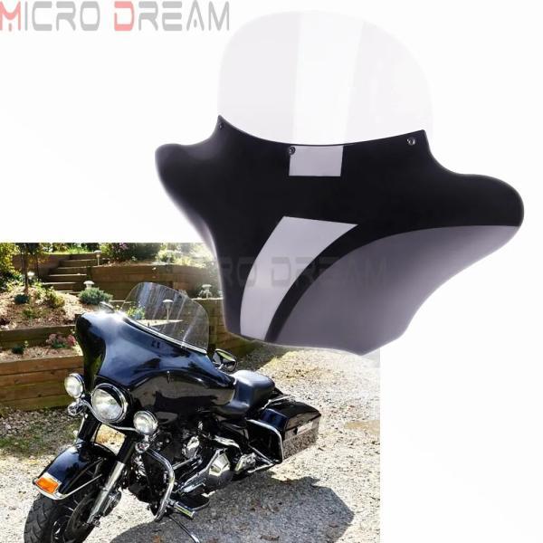 ハーレーダビッドソン　FLHXS バッドウイング Amazon.com: ZXMOTO Black Batwing Outer + Inner Fairing For