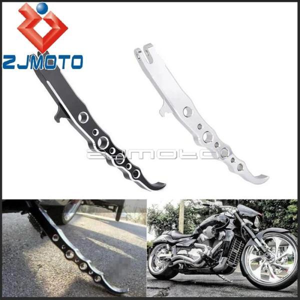 並行輸入品 スズキ ブルバードvzr1800m109r 2006-16 m109r vzr 1800用サイドキックスタンド クリア酸化 カスタムサポート