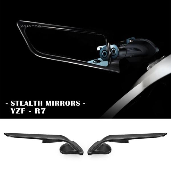 並行輸入品 バイク用ミラーキット ヤマハ ZF R7 YZFR7 2021 2022用