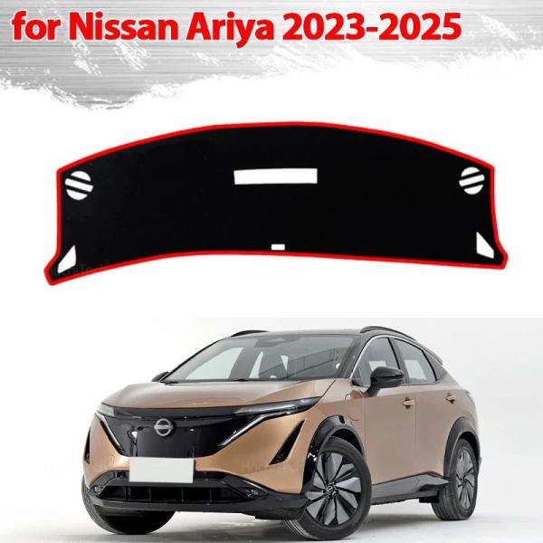 並行輸入品 日産アリア 2023 2024 2025 用ダッシュボードカバー保護パッド カーアクセサリー ダッシュボードサンシェード アンチUVカーペット