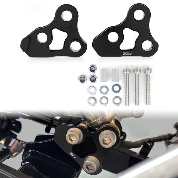 並行輸入品 ホンダ GROM MSX125 2014-2022 2023 2024 バイク用サスペンションリンク リア調整可能リアショック 2.5インチ ローダウンリンク ドロップキット