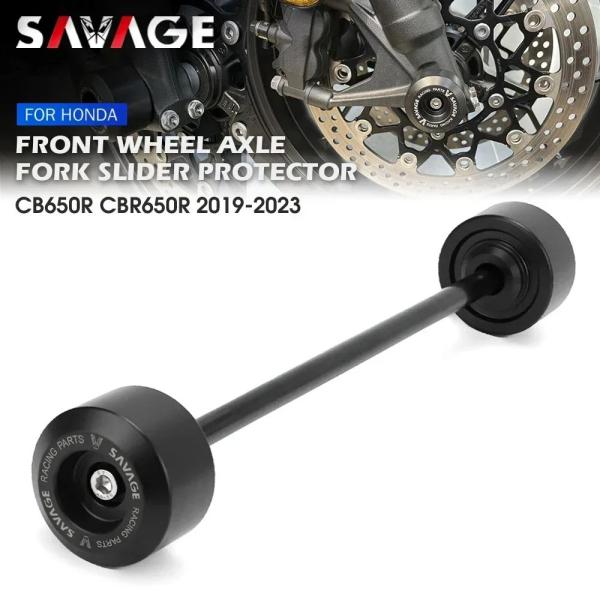 並行輸入品 ホンダ CB650R CBR650R フロントアクスルフォーククラッシュスライダー 1000R R オートバイホイールアクスルスライダー落下防止プロテクター