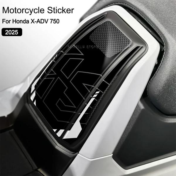 並行輸入品 ホンダ X-ADV 750 2025 オートバイアクセサリー 3D エポキシ燃料タンクステッカー防水ブラーバブルーステッカー ステッカー