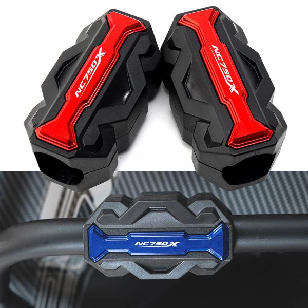 並行輸入品ホンダ NC750X NC750 2017-2025 2024 オートバイアクセサリークラッシュバー装飾ブロックエンジンガードバンパープロテクター