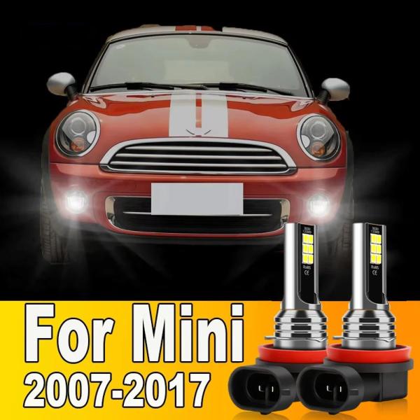 並行輸入品2個 LED フォグランプバルブ H8 H11 H16JP ランプ 12V オートルース ミニ クーパー R50 R53 F55 F56 R56 F54 R55 F57 R52 R57 R60 R58 R61