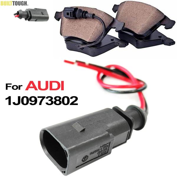 並行輸入品AUDI A1 A2 A3 A4 A5 A6 A7 A8 S3 S4 S5 S6 S8 Q2 Q3 Q5 Q7 R8 RS3 RS4 ブレーキパッド摩耗コネクタプラグ 配線済み 1J0973802