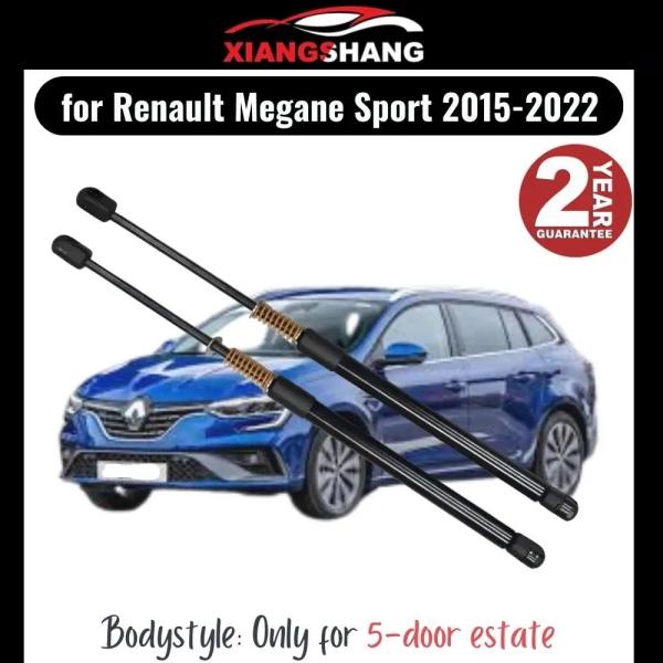 並行輸入品ルノー メガーヌ スポーツ ツアラー IV 2015-2022 エステート用 リアテールゲートダンパー 2個 スプリング付き トランクブーツ ガスチャ