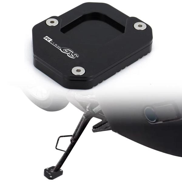 並行輸入品BMW R1150GS 1999-2002-06 R1150 GS R 1150 GS 引伸キックスタンドサポートプレートパッドオートバイ CNC サイドスタンド