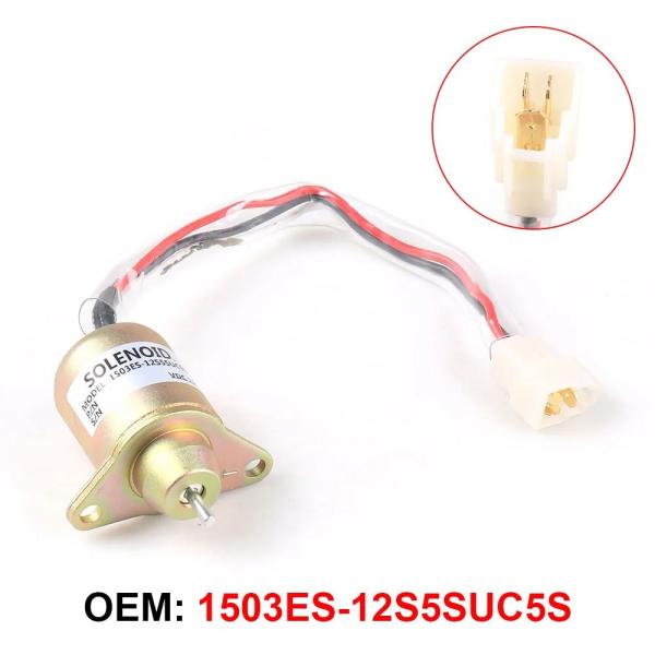 並行輸入品119653-77950 119285-77950 SA-4562T SA-5213 12V 燃料遮断ソレノイドバルブ ヤンマー 1503ES-12S5SUC5S用