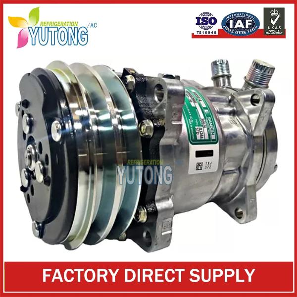 並行輸入品ACコンプレッサー SD5H14 508 12V/24V 2GA 132MM 6664 6626 4509 4510 5720 S6626 S6664