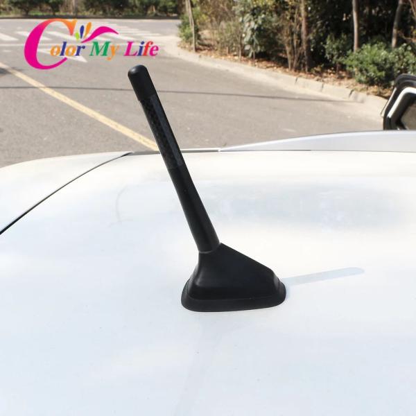 並行輸入品COLOR MY LIFE 車用カーボンショートアンテナ ラジオアンテナ 日産 キックス 2017-21 アクセサリー