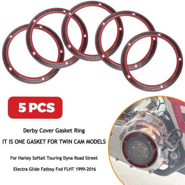 並行輸入品バイク用ダービーカバー ガスケットリング ツインカム ハーレー ソフテイル ツーリング ダイナ ロード ストリート エレクトラ グライド ファ