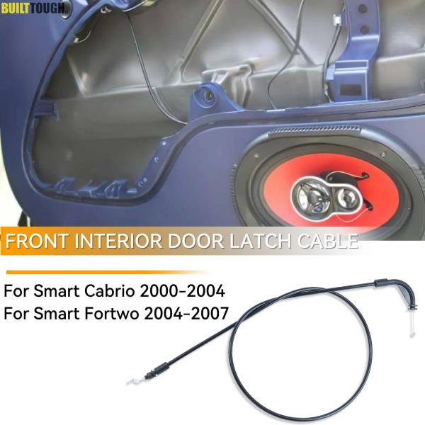 【並行輸入品】車内ドアハンドルリリースロックケーブル スマートフォーツー450カブリオシティクーペ1998-2007 Q0001973V005 自動車アクセサリ