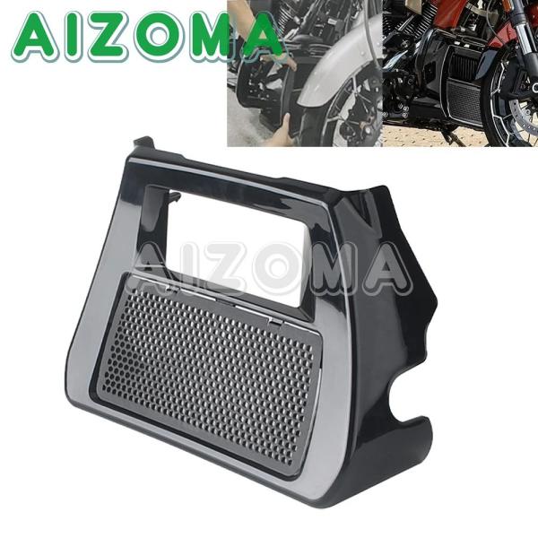 並行輸入品】 フロントチンスポイラー オートバイ 黒 ハーレー