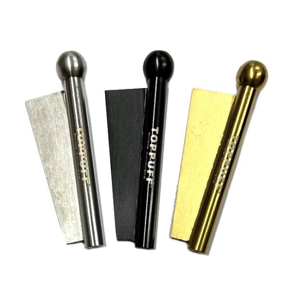 TOP PUFF製、ヘラ付きのスニッフ（スナッフ）チューブ ストローです。嗅ぎタバコ用として使用します。
