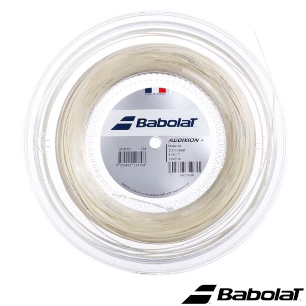 BabolaT(バボラ) 硬式テニス ストリング アディクションプラス　200m（ナチュラル・ゲージ：130） 243151-128-130返品種別A Babolat（バボラ） 《送料無料》BabolaT AddiXion + 200M 125/130