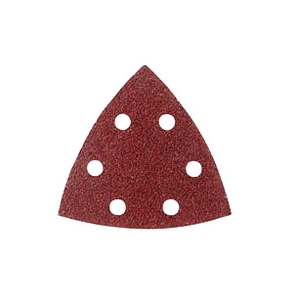 マキタ マジックサンディングペーパー120 中仕上 (木工用、砥粒WA) 寸法96×96mm<10枚入>　A-53615