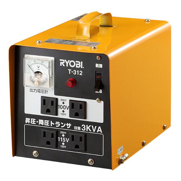 リョービ（RYOBI） 京セラ（リョービ）昇圧・降圧トランサ T-312 : P