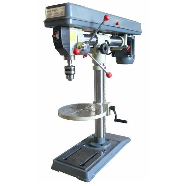 【トライパワー電動工具 ラジアルボール盤 TR-193RD】●縦、斜め、横に1台で穴あけが可能。●ヘッド部が前後にスライド！スイングコラムの調整により、120mm〜380mmの穴あけ箇所のフトコロ深さを調整出来ます。●傾斜角度は−45度〜4...