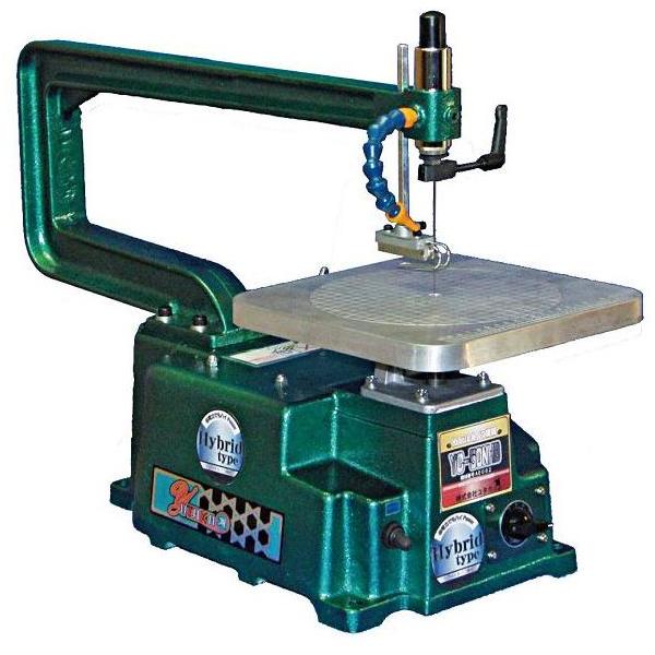 ユタカ 卓上木工糸のこ盤（変速、フトコロ500mm、固定アーム）YC