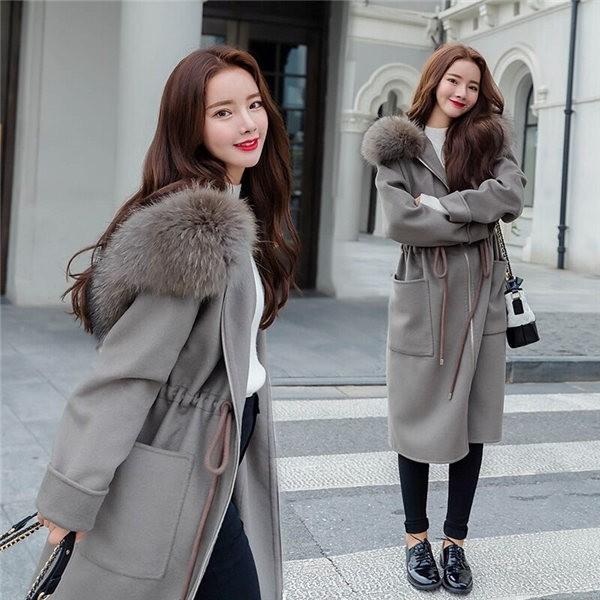 メルトンコート チェスターコート レディース ロング丈 ロングコート 大きいサイズ コクーンコート トレンチコート風 フード付 ファー Puchi17coat プチ シャレット 通販 Yahoo ショッピング