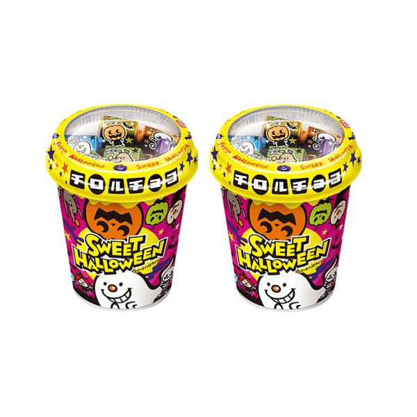 チロルチョコ ハロウィンカップ 34個入×2セット 送料込