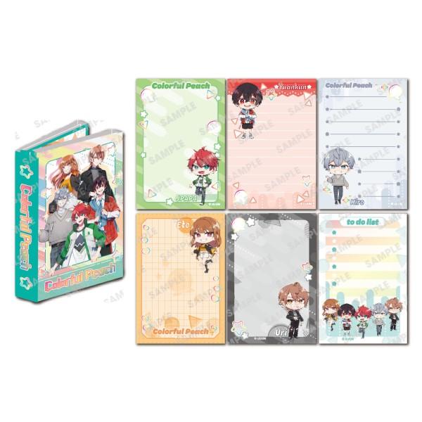 個性豊かな11人が集まり、グループとして実況活動をしている「カラフルピーチ」。新規ヴィジュアルイラストを使用した人気のパタパタメモが登場！メモは6柄、各柄20枚入りです。 商品サイズ：（約）W110×H75×D20mm材質：紙原産国：日本