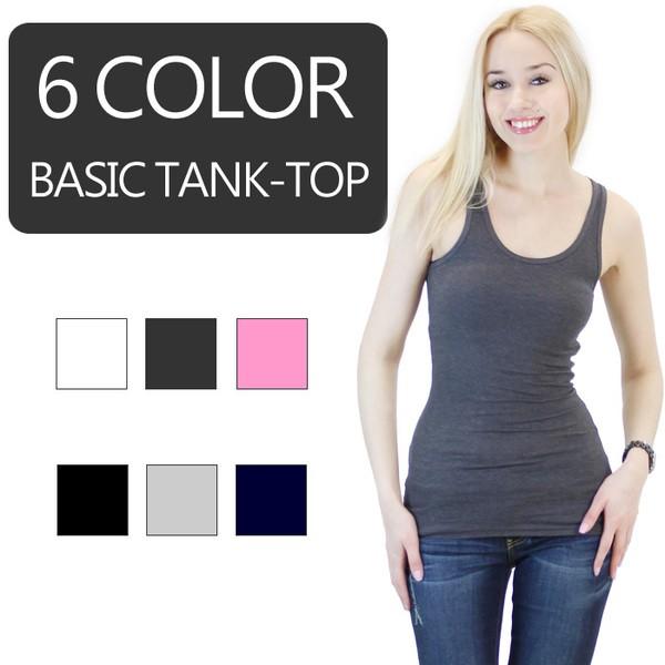 タンクトップ レディース セクシー タイト フィット 無地 リブ素材 カットソー ストレッチ インポート メール便 送料無料 Puffy Pez セール Ppt 1160 Puffy Pez 通販 Yahoo ショッピング