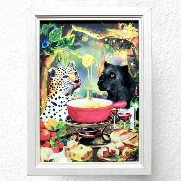 動物 雑貨 アートポスターa4ポスター ヒョウ 黒豹 子供部屋にも 飾り イラスト インテリア Buyee Buyee Japanese Proxy Service Buy From Japan Bot Online