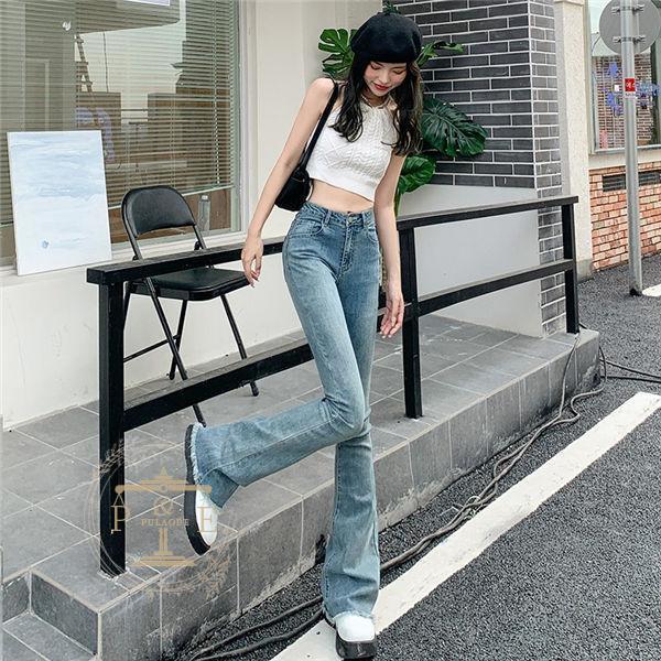 デニムブーツカットパンツ レディース ジーンズ デニムパンツ デニムブーツカットパンツ レディース ジーンズ デニムパンツ