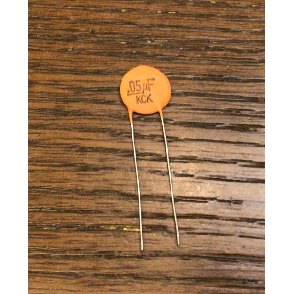 ビンテージ KCK .05 50v セラミック コンデンサ (シングル)(在庫