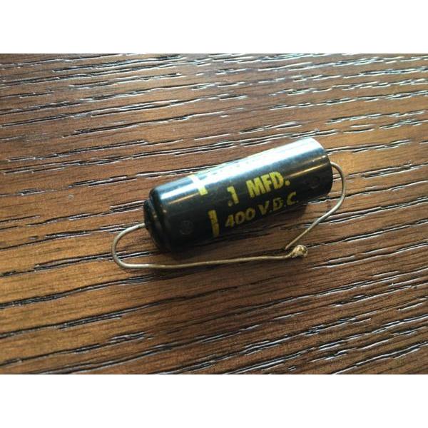 お得4個セット ビンテージ Sprague Black Beauty .1 400v