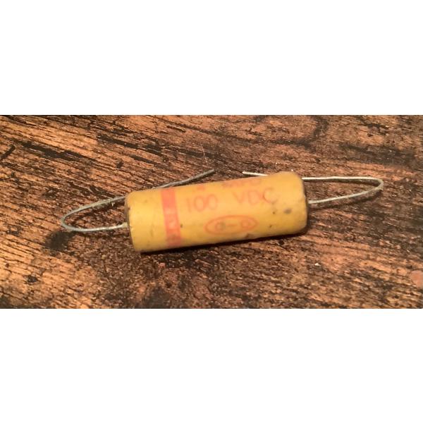 ビンテージ Cornell Grey Tiger .4 100v Wax コンデンサ 新品 レア