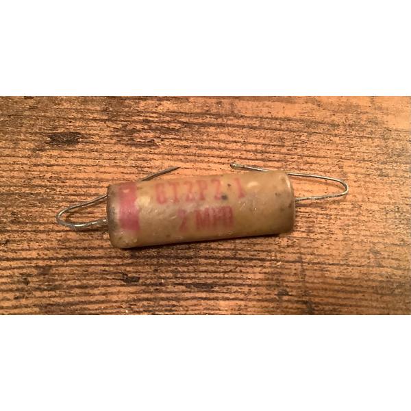 ビンテージ Cornell Grey Tiger .2 200v Wax コンデンサ 新品 (電子